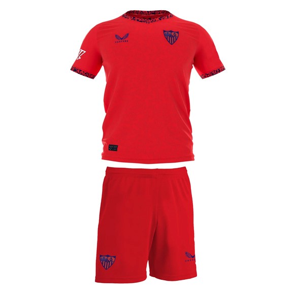 Camiseta Sevilla Replica Segunda Ropa Niño 2024/25